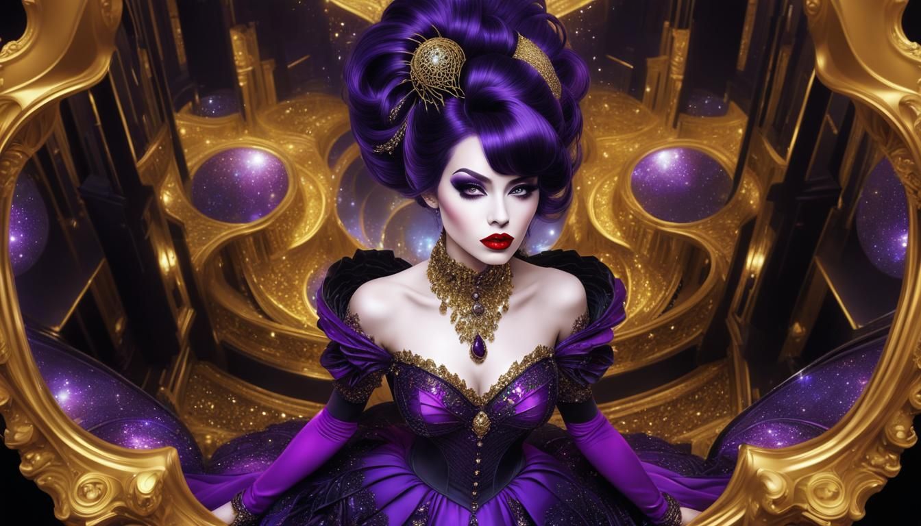 Purple Beehive -1