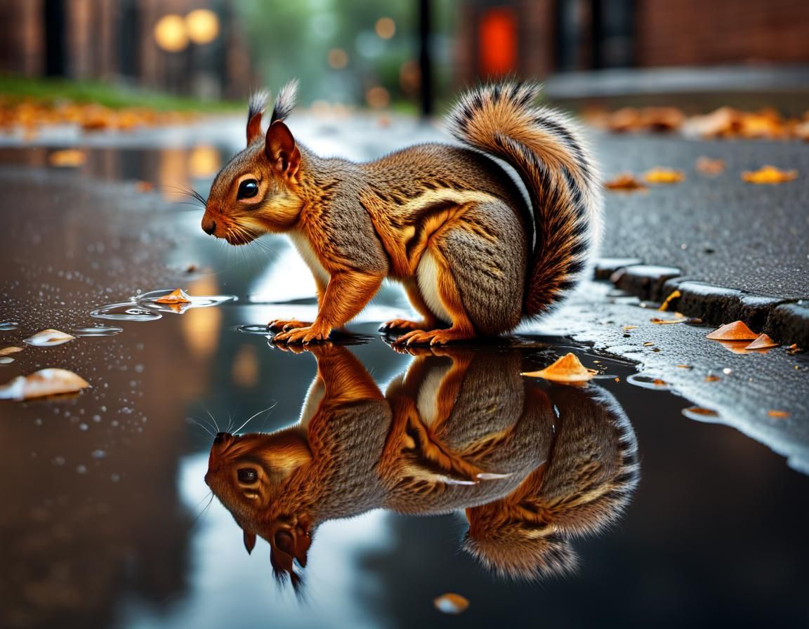 Reflections after the rain  by @forge4ward