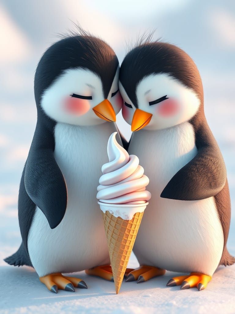 Ice cream for two  by @AmaRay