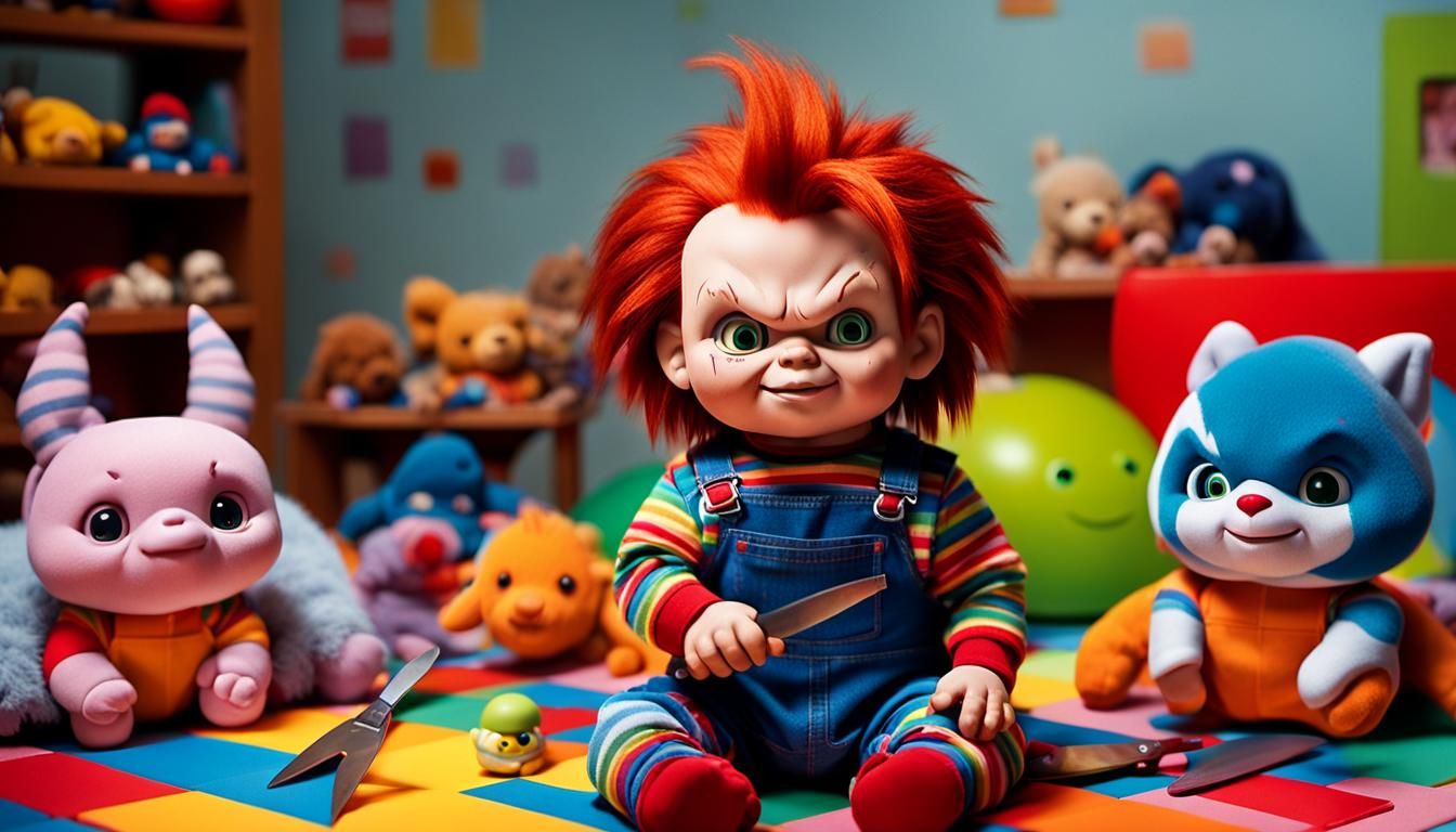 Baby chucky  by @Lifelenstrades