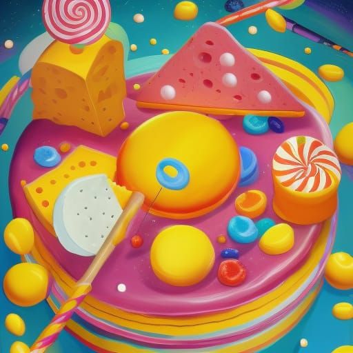 the moon is made of cheese