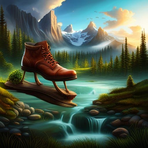 Moose Finds Orthopedic Slippers in Forgotten World