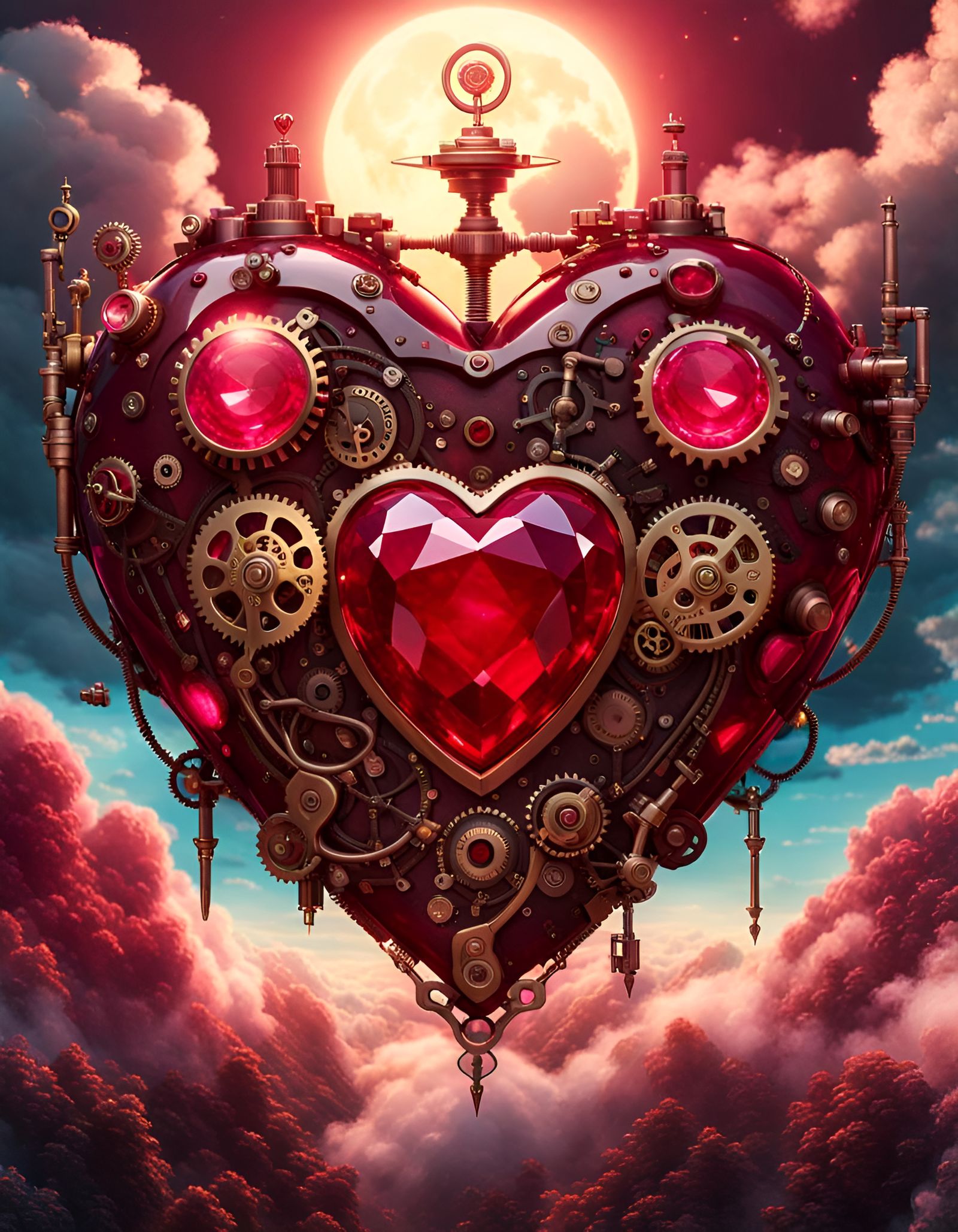 Heart of Atlantis  by @KanatGR