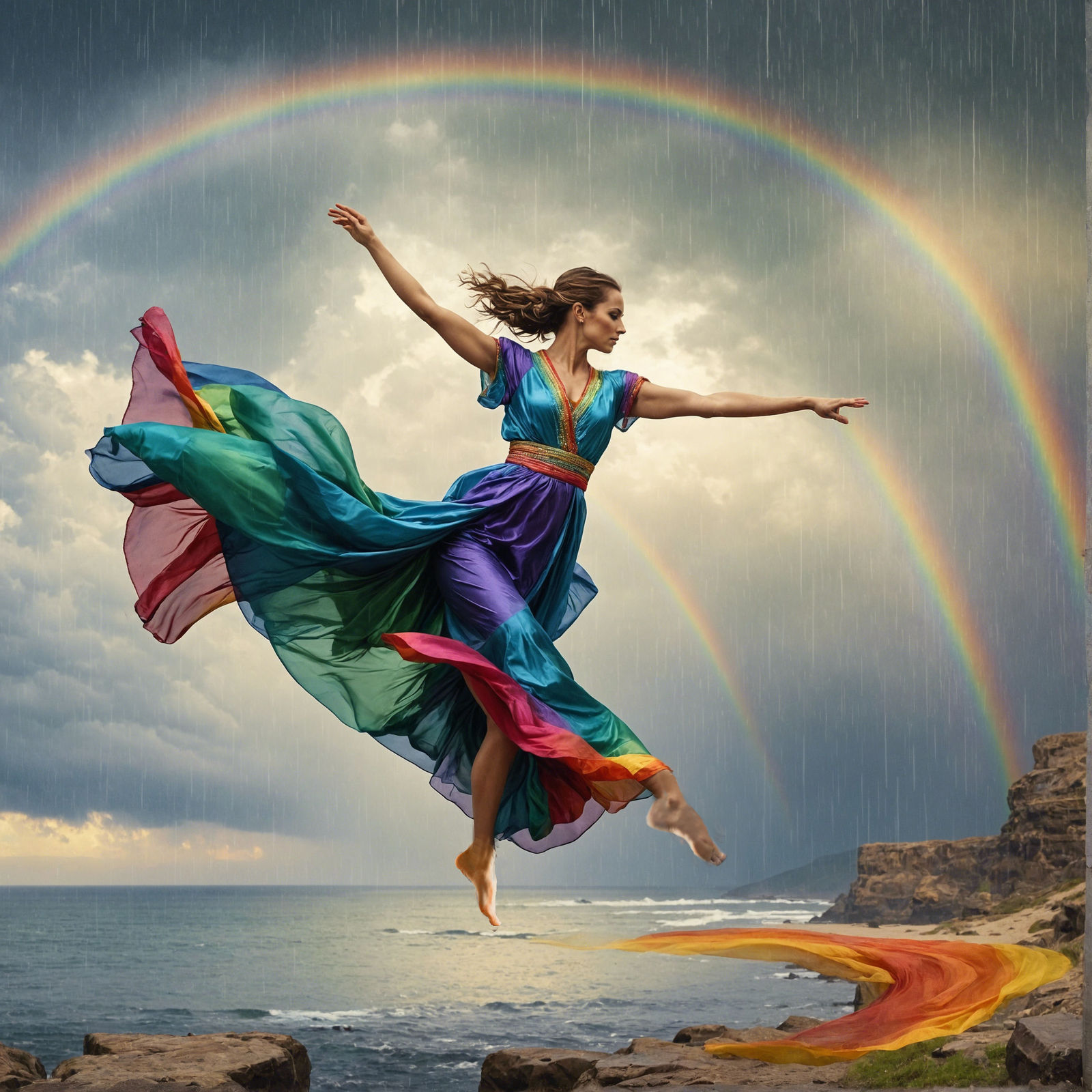 Iris, creating rainbows