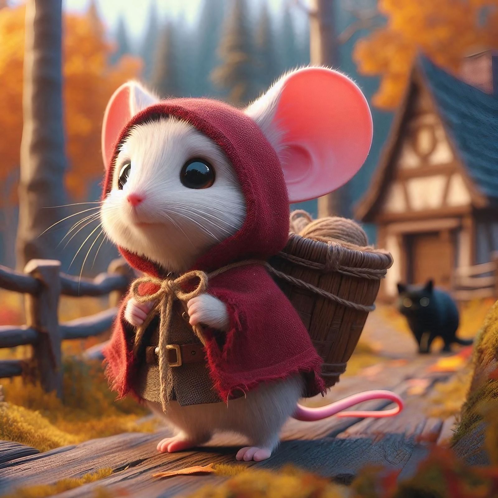 Little Red Riding Mouse and the Big Bad Cat