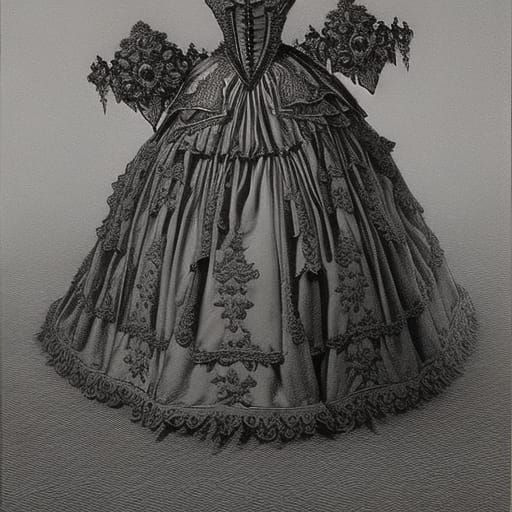 Frilly Victorian princess