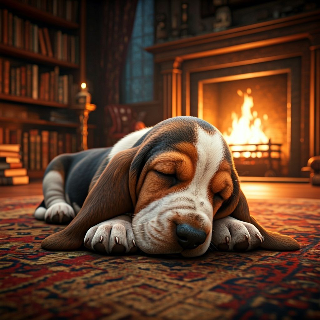 Basset Hound  by @llTupill