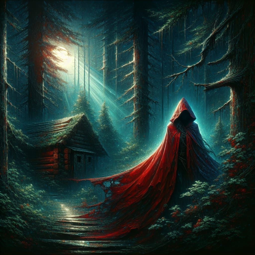 red wanderer  by @thane of fyfe