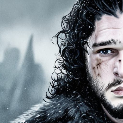 Jon Snow - AI Generated Artwork - NightCafe Creator