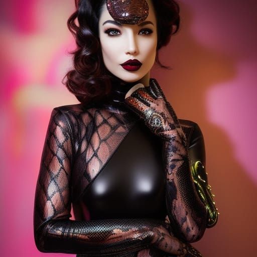 Latex Skin AI Generated Artwork NightCafe Creator