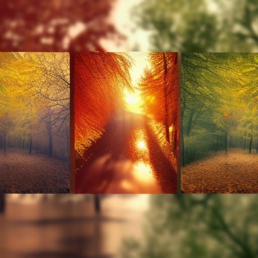 Seasons Change AI Generated Artwork NightCafe Creator