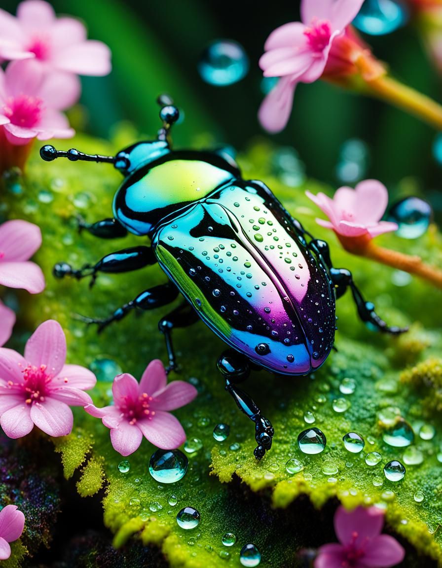 Dew Drops  by @Nineve