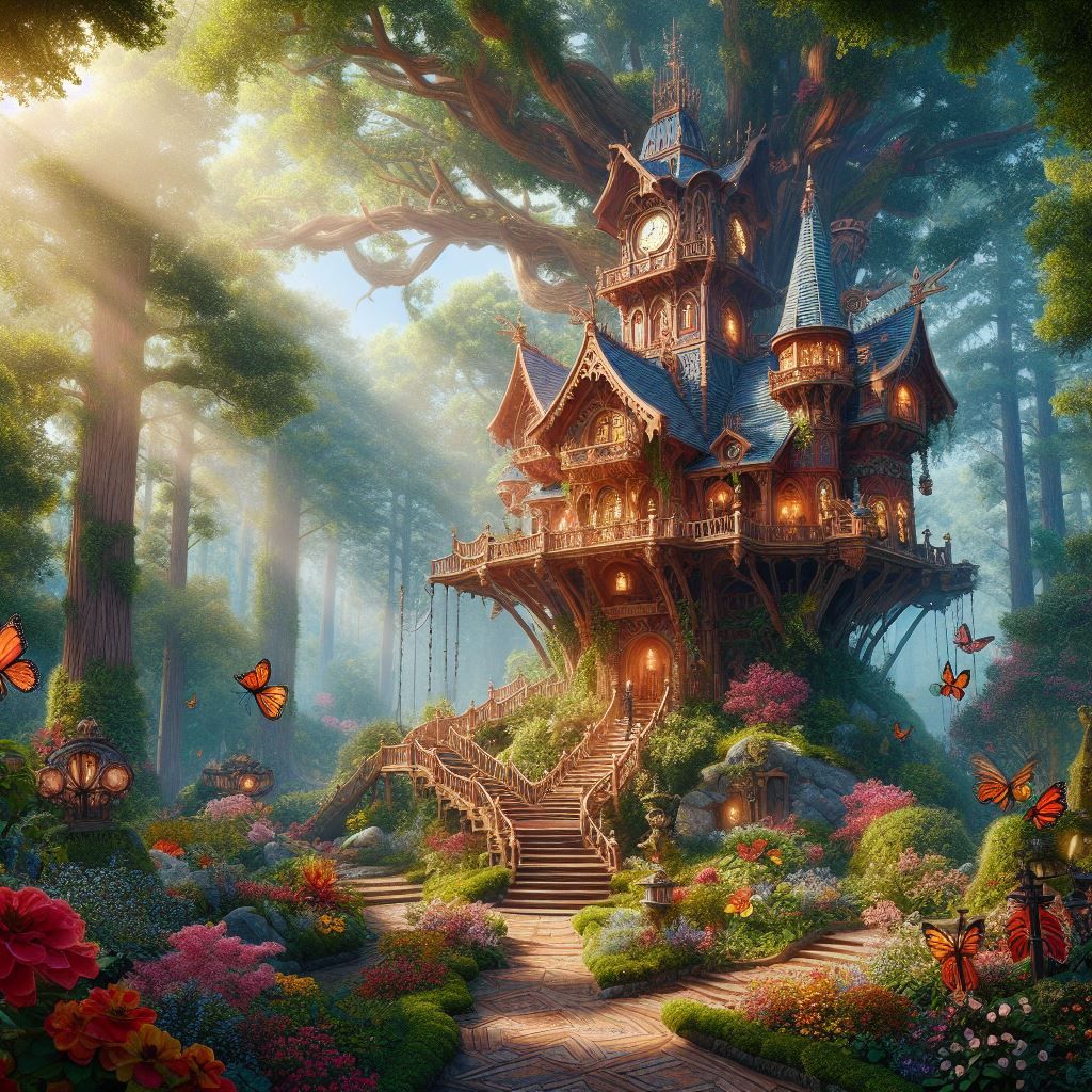 Steampunk Barbie Dream Treehouse