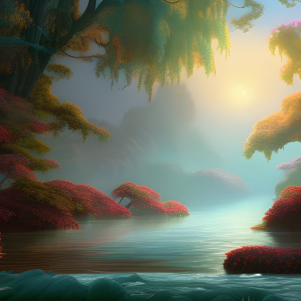 What would Bob Ross draw?   by @undefined