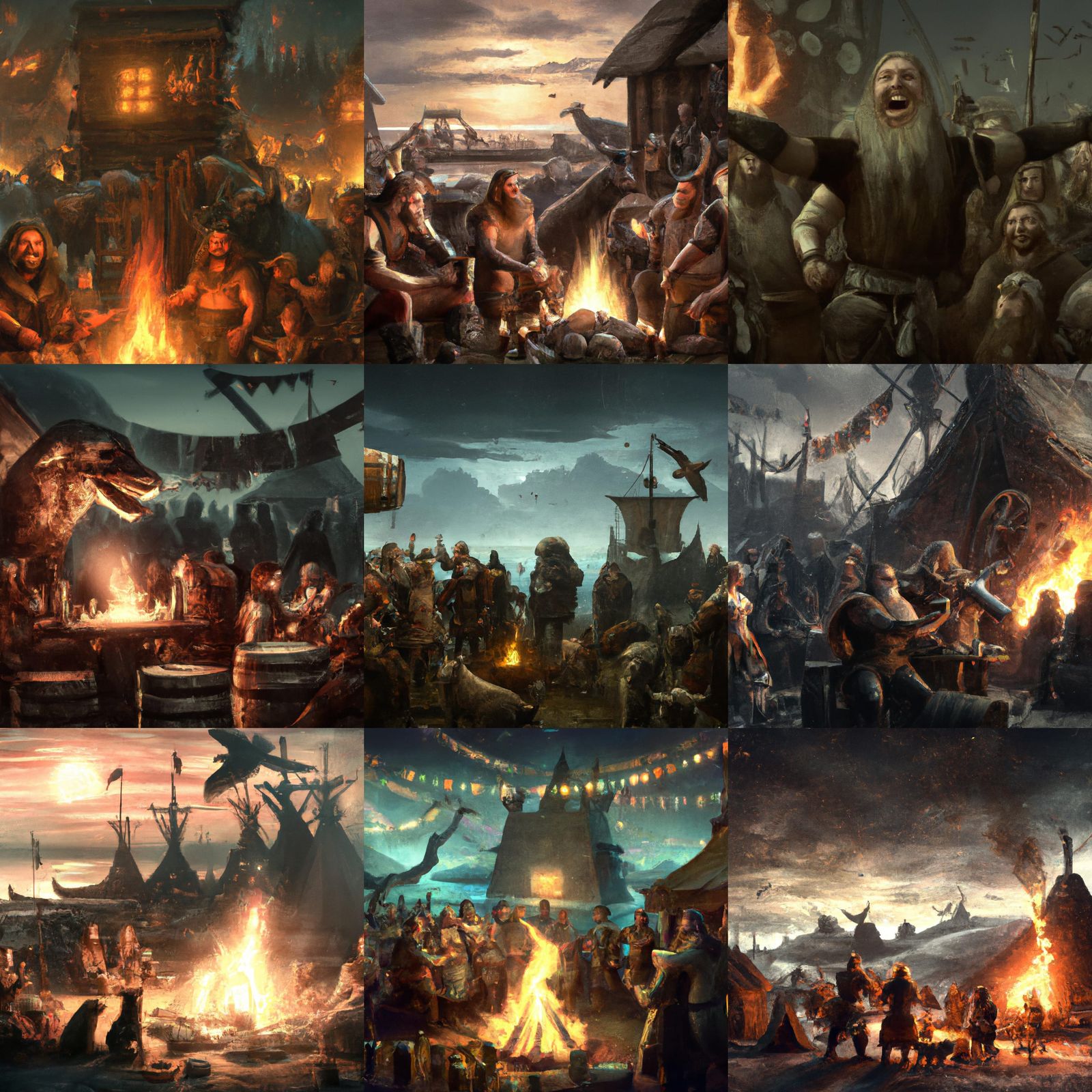 New year, vikings, happy, Mead, festival, Flamborough Fire Festival