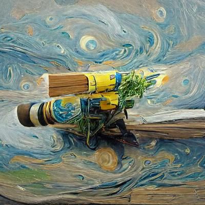 Van Gogh rocket 1