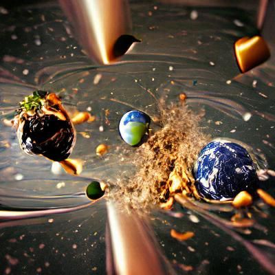 Crushed by gravity as the mass of your planet expands into i...