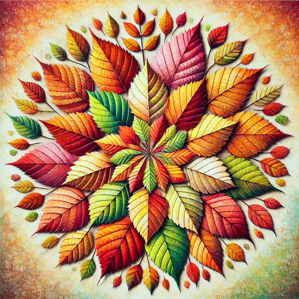 Leaves Mandala