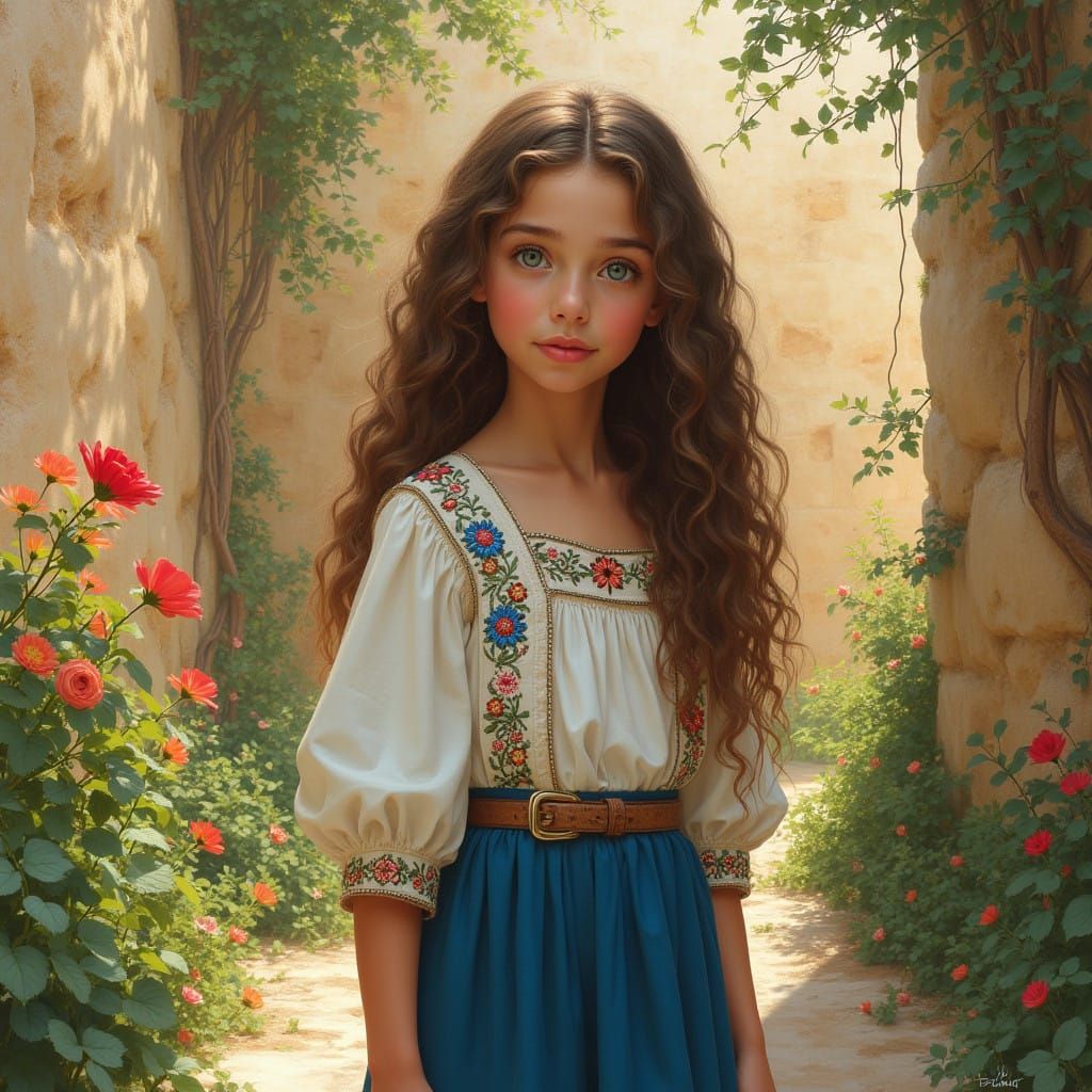 ציור חמוד של ילד קטן וחמוד רוקד עם ספר תורה כשהוא לבוש בבגדי שבת, חולצה לבנה מכופתרת ומכנס שחור ארוך ונעלי שבת שחורות מבריקות. הילד מאד שמח...