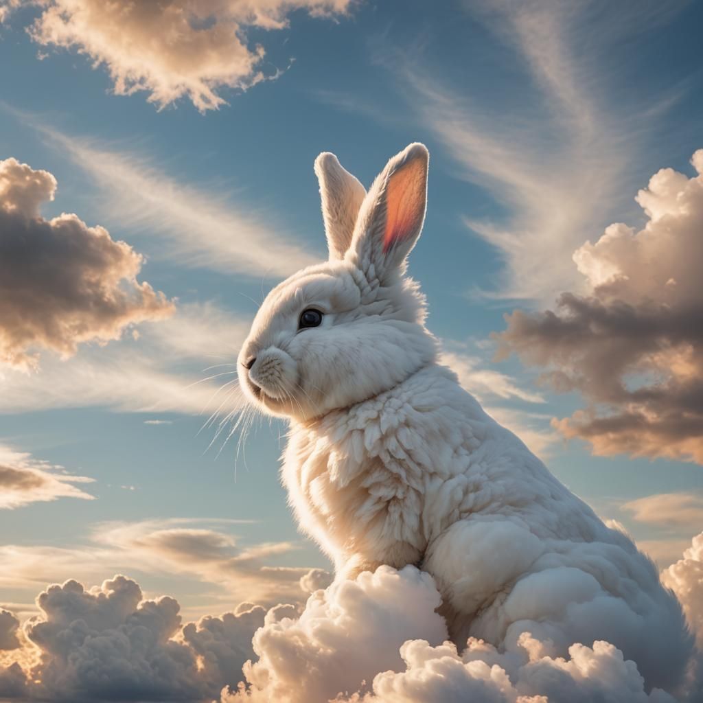 cloud bunny  by @CY