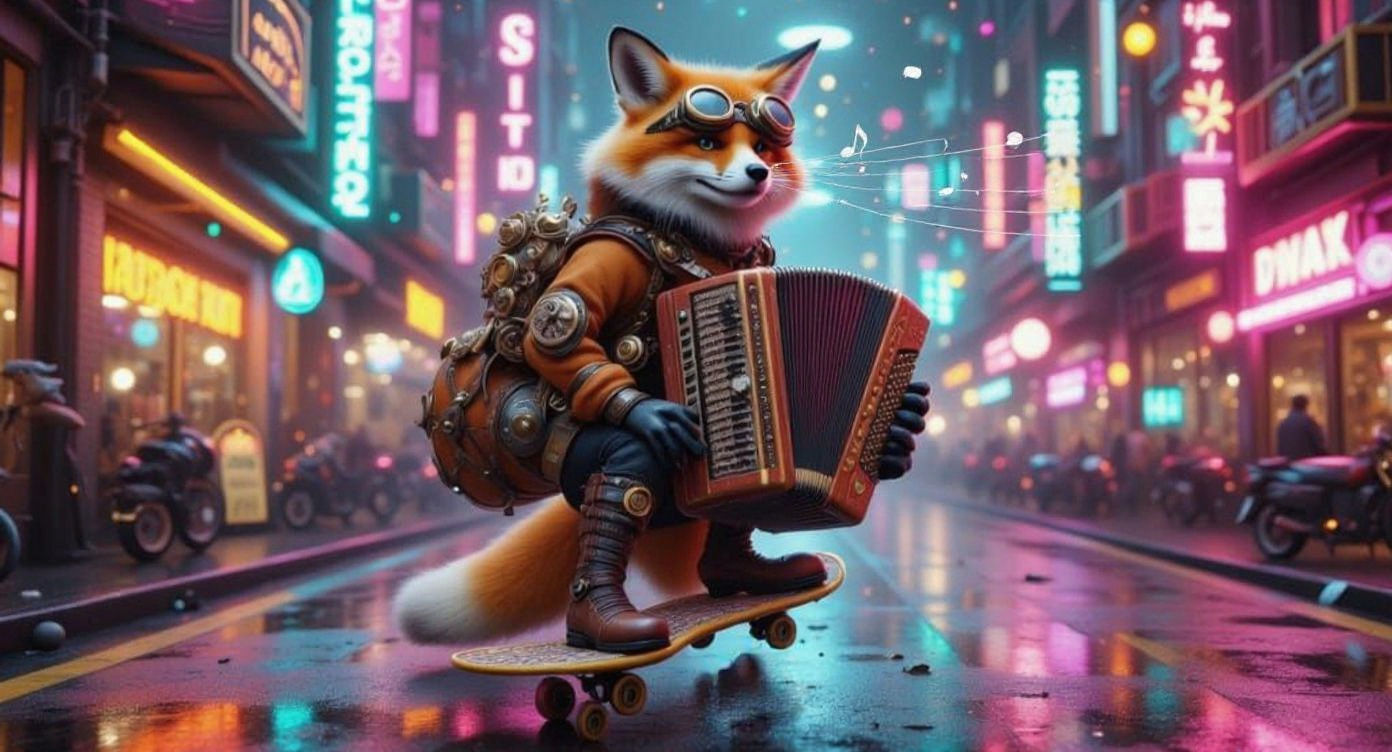 😎 Fox with Attitude