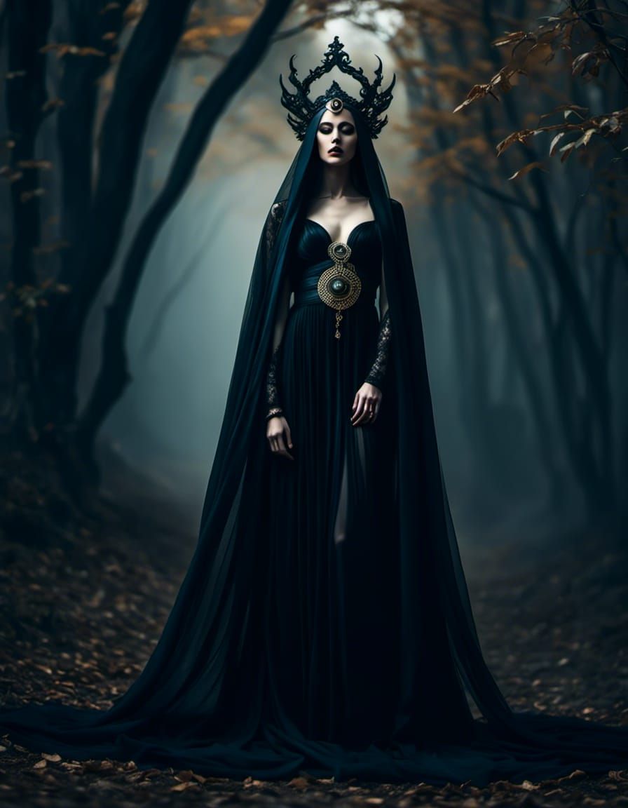 dark priestess of the forest