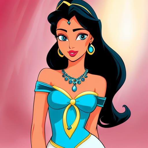 Princess Jasmine - AI Generated Artwork - NightCafe Creator