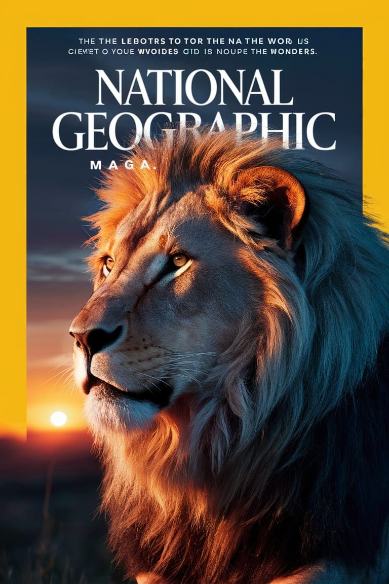 National Geographic magazine cover  by @Jokavld