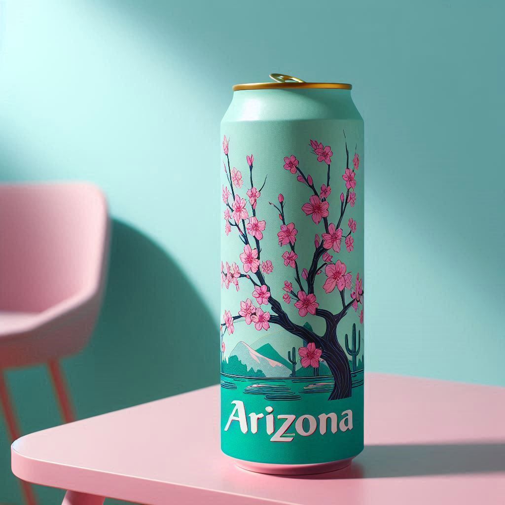 Can Art Inspired by Arizona Green Tea (Open Prompt!)