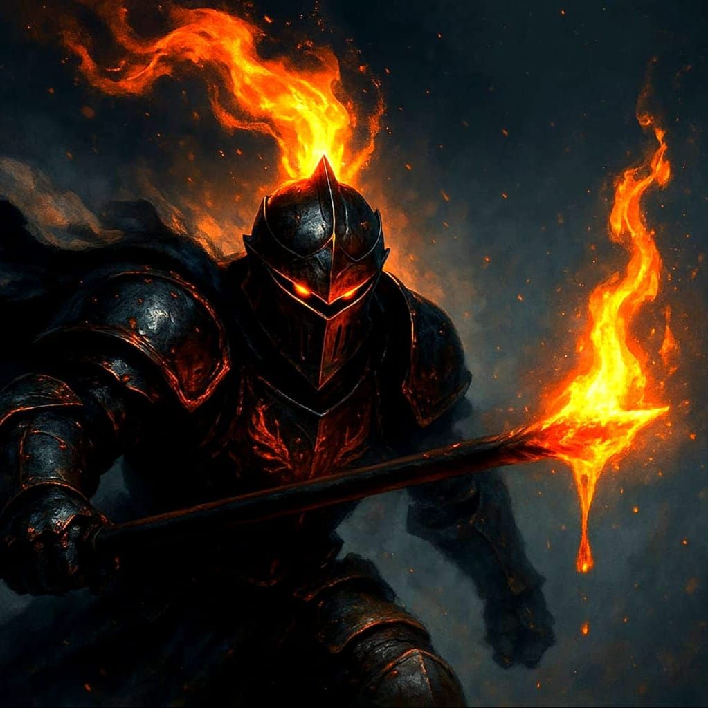 Inkbound Phoenix Knight