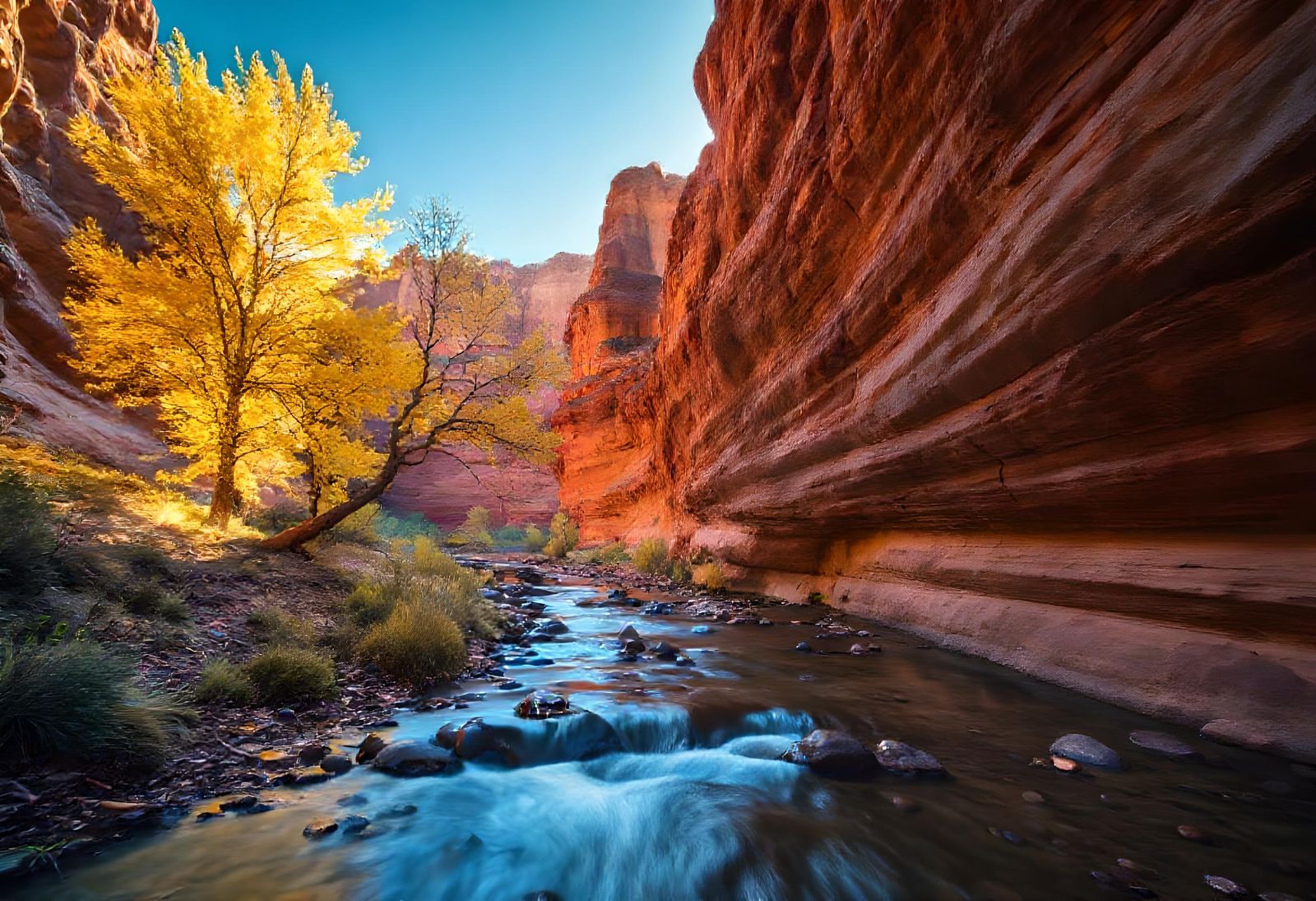 Cottonwood in Red Rock Canyon