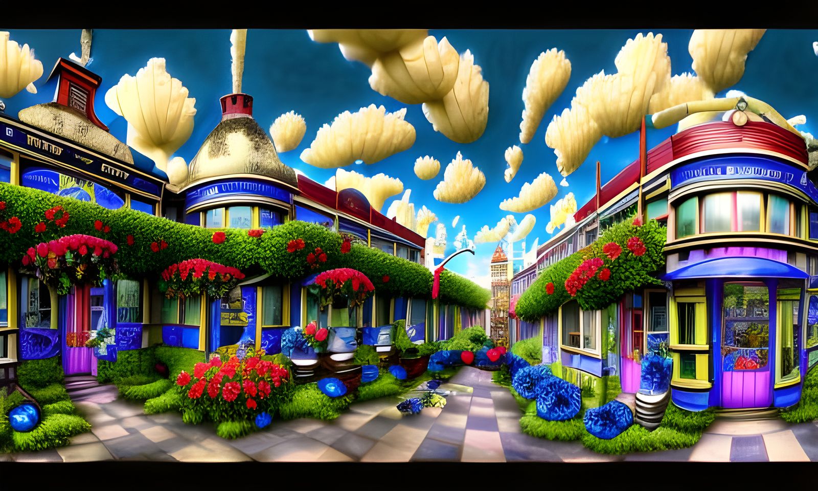 Ethereal Victorian Flower Garden Shoppes
