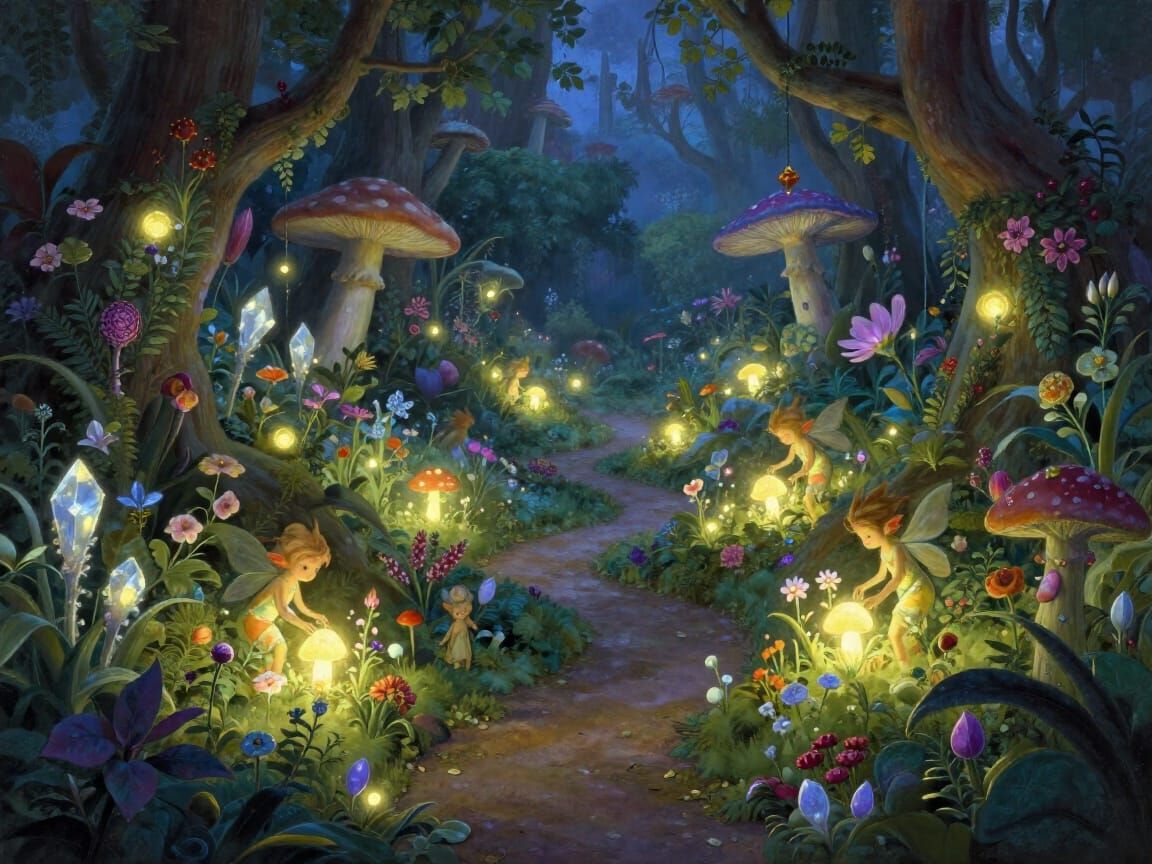 Fairy Garden  by @JSCA