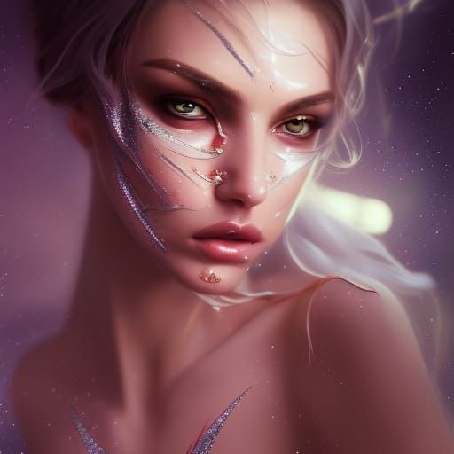 Celestial Siren - AI Generated Artwork - NightCafe Creator