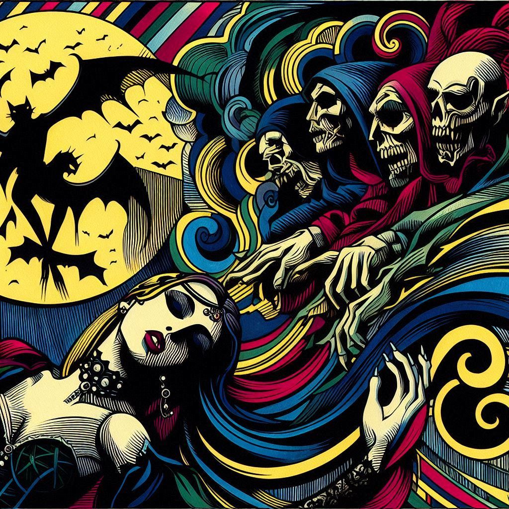 Pop Art x Dark Gothic