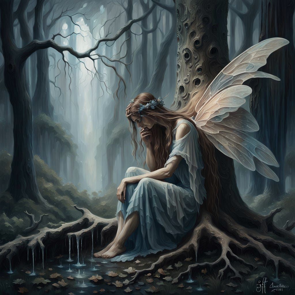 Even fairies have bad days