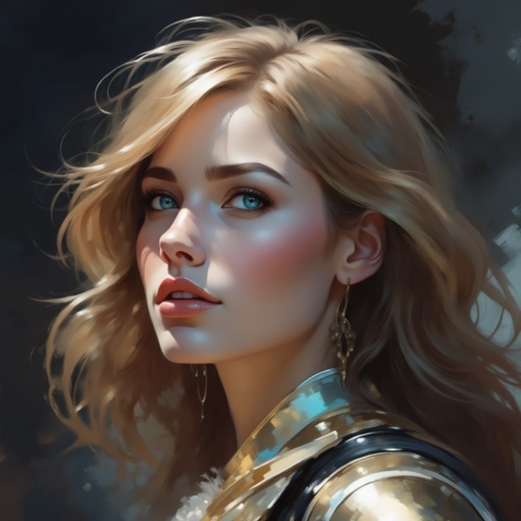 Intrigued...3.39 in the latest portrait challenge. The highest I've scored in a while! 