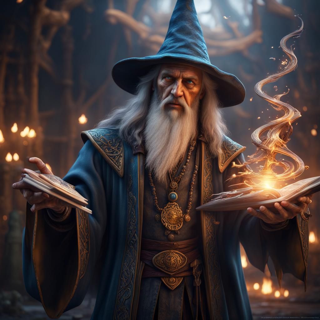 A wise and mysterious sorcerer who possesses extraordinary magical ...