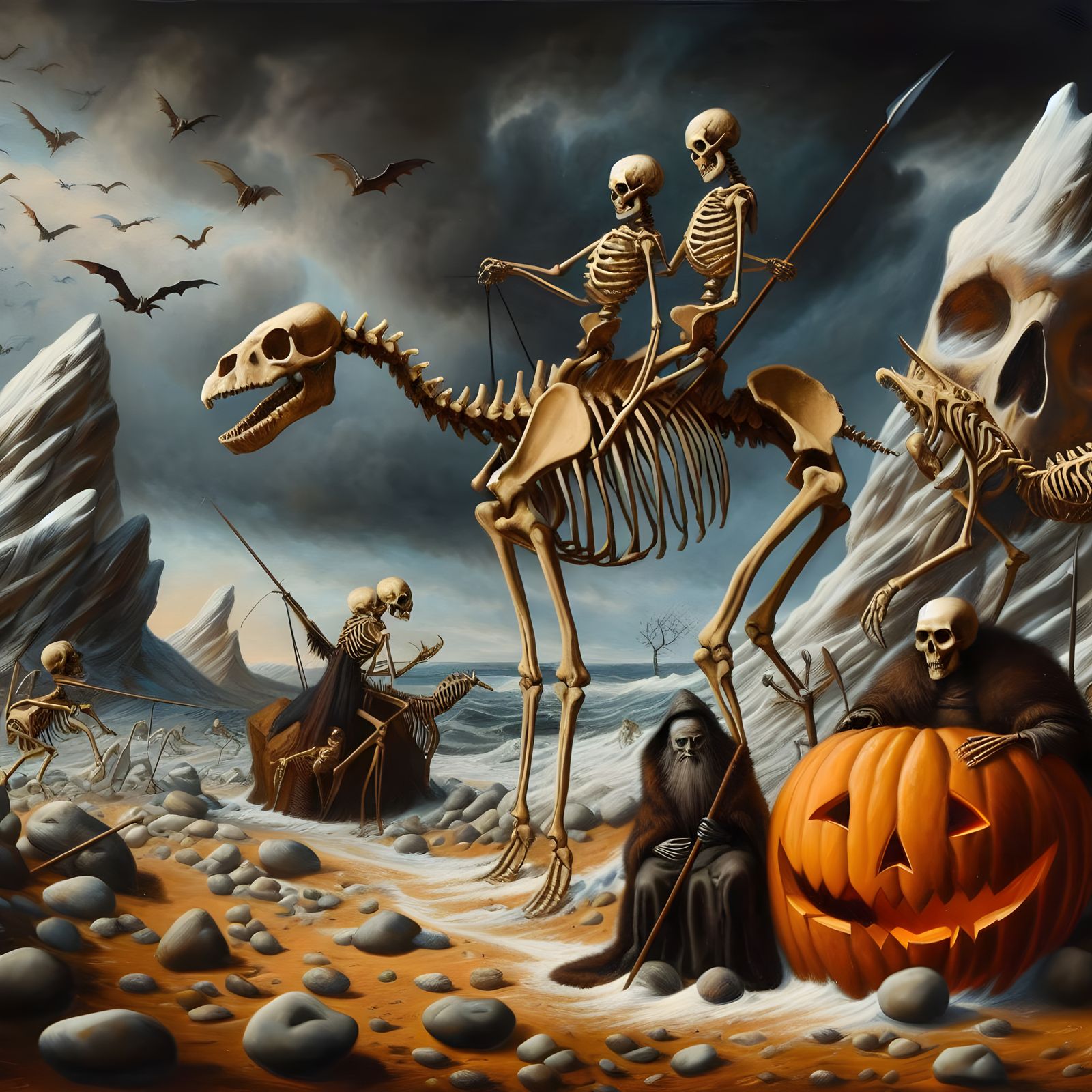 Evolving skeletons 9