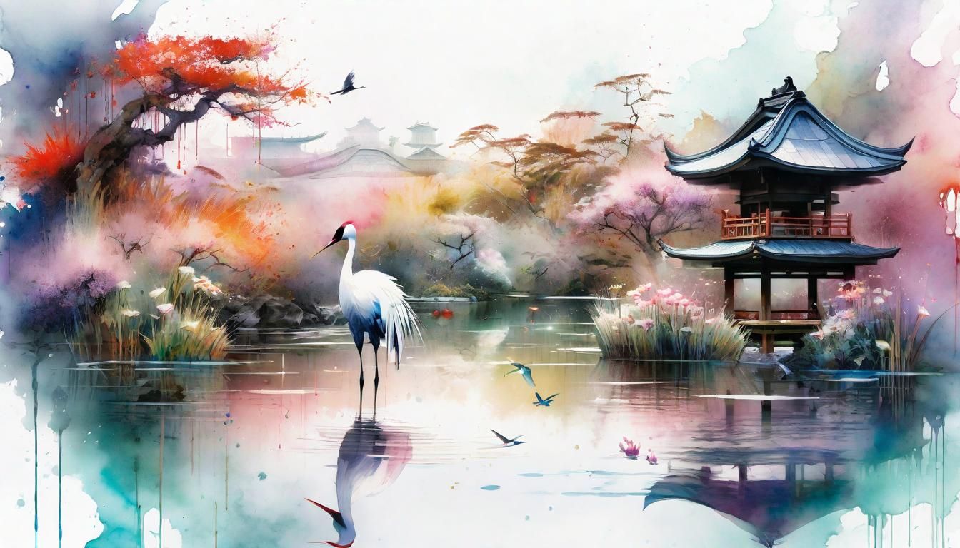 SERENITY POND  by @Asian Badass 