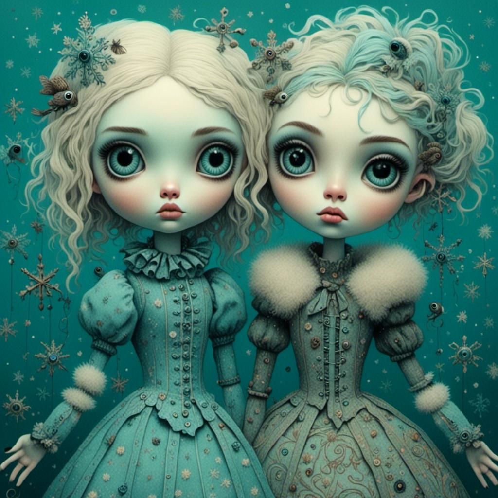 winter dolls