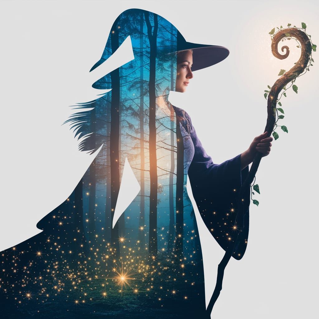 Forest Mage   by @Zabrie