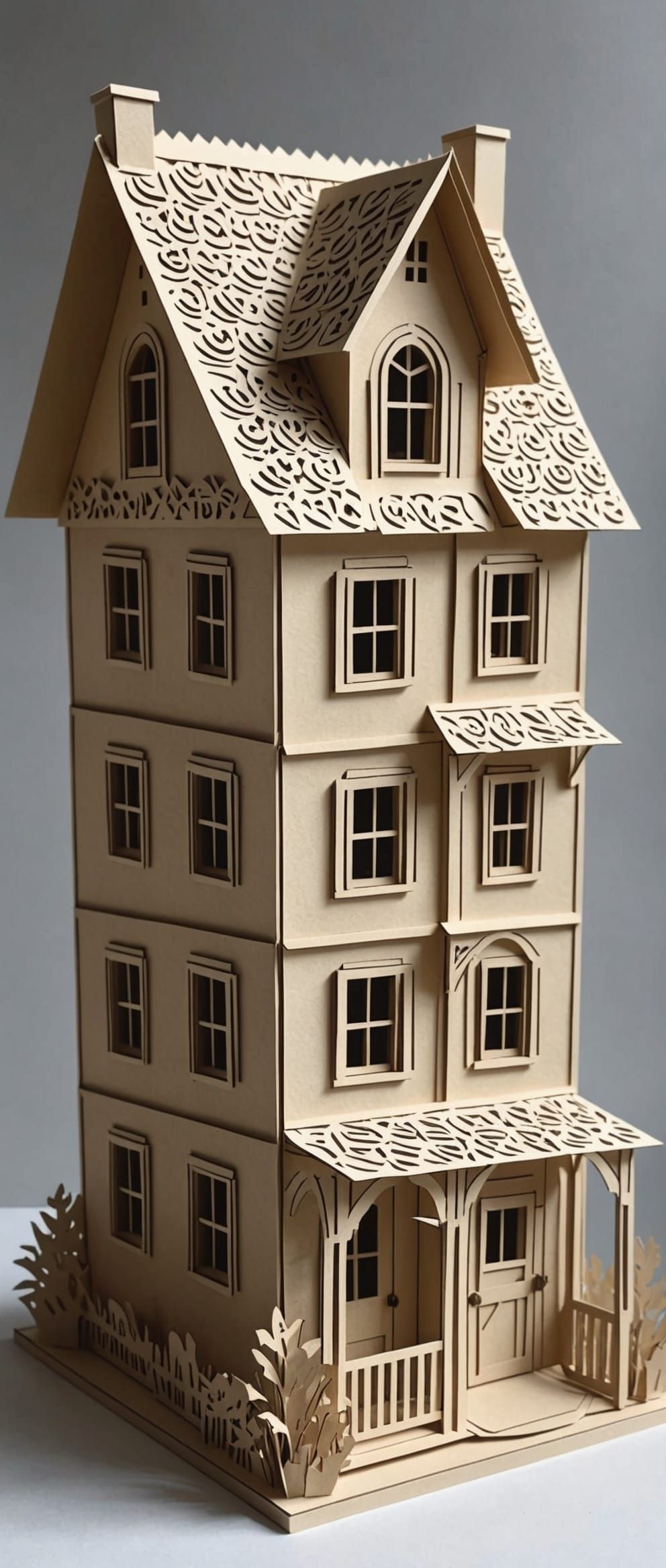 Kirigami house