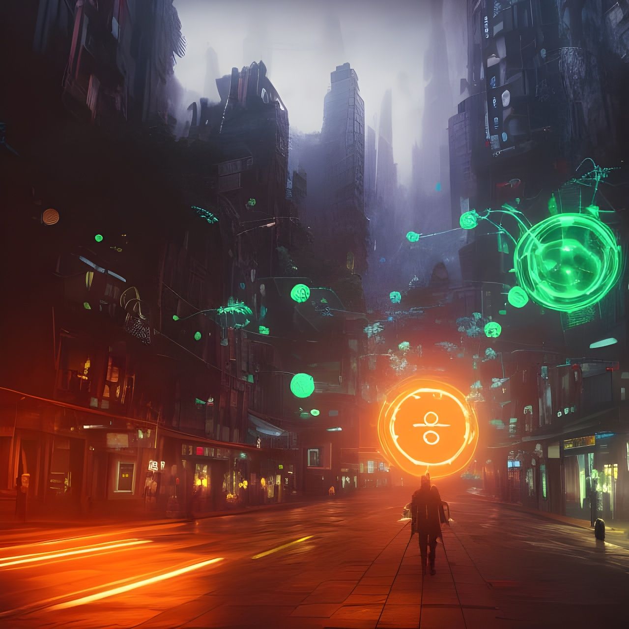 Life in MMORPG City  by @Mike Ritchie