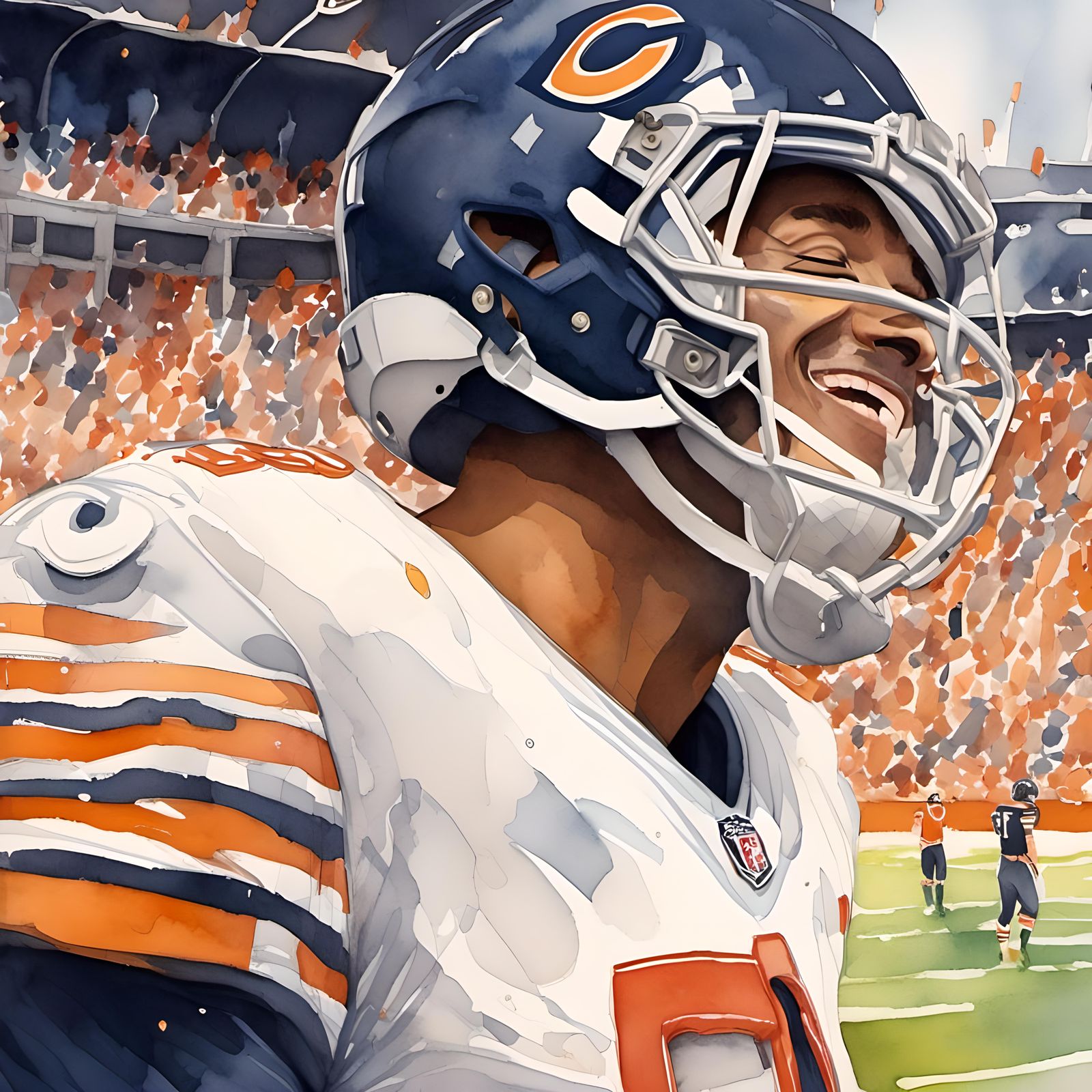 "Unexpected"  

<lora:Color the Enexpected:1.0> A Toast To The Chicago Bears