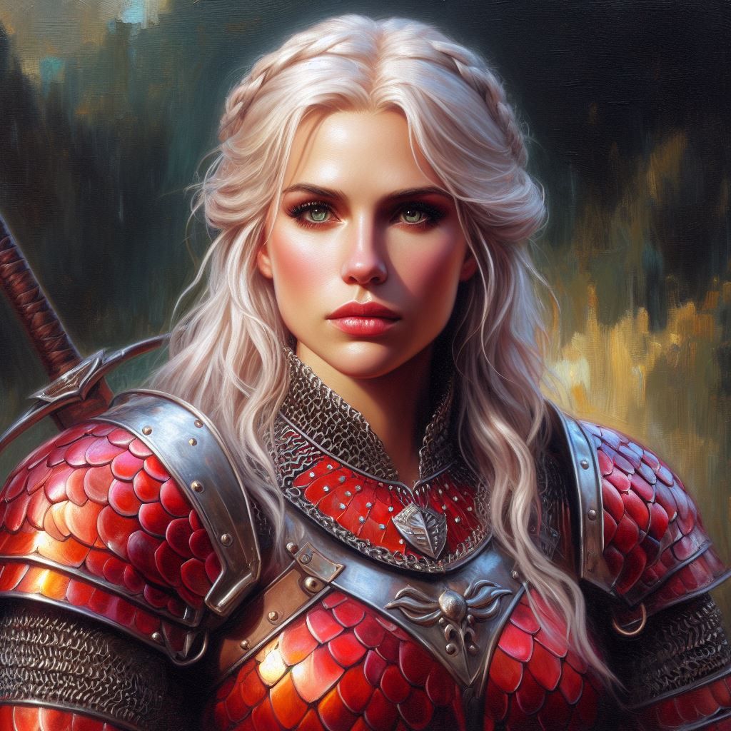 Project extras - female witcher