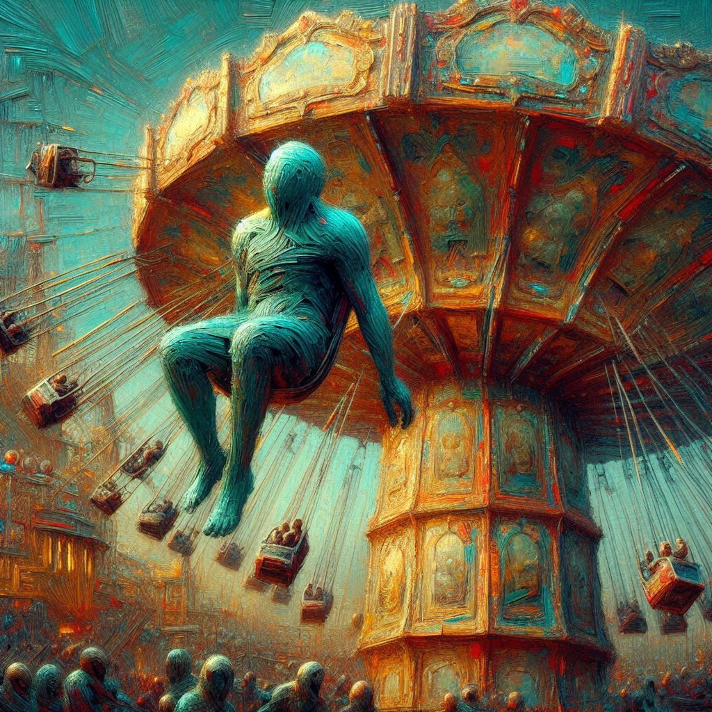 The amusement park you dream of on misty moonlit nights