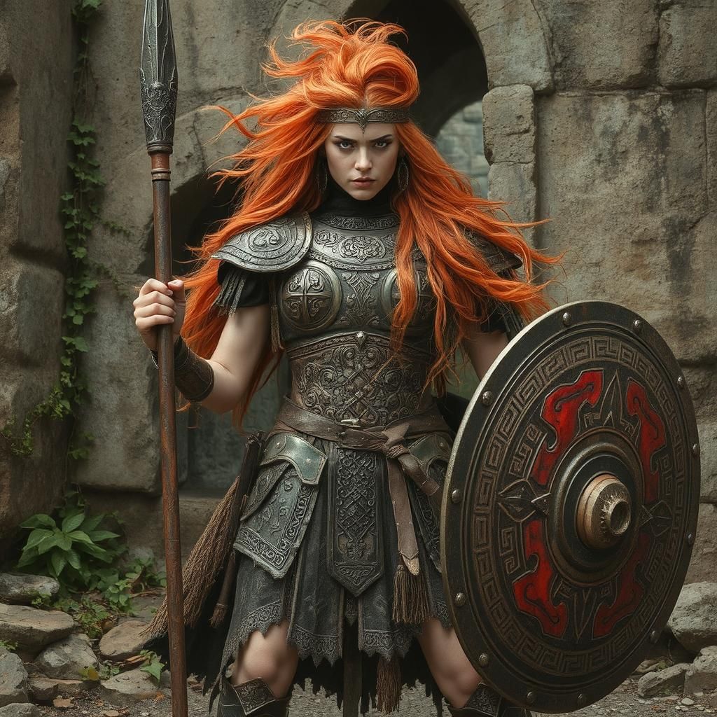 Boudica the celtic warrior