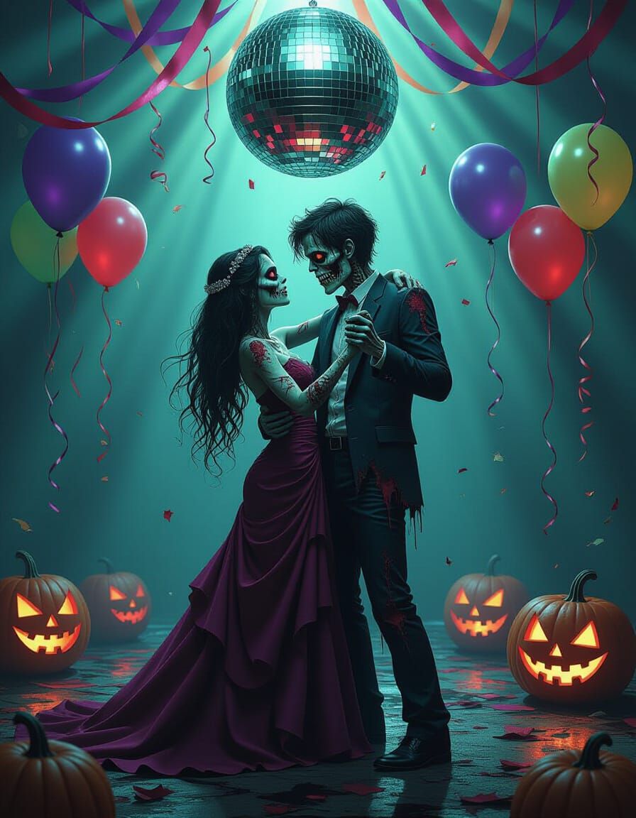 Till Decay Do Us Part: Prom Night Beneath the Pumpkin Glow