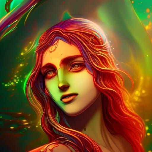 Little Mermaid - AI Generated Artwork - NightCafe Creator